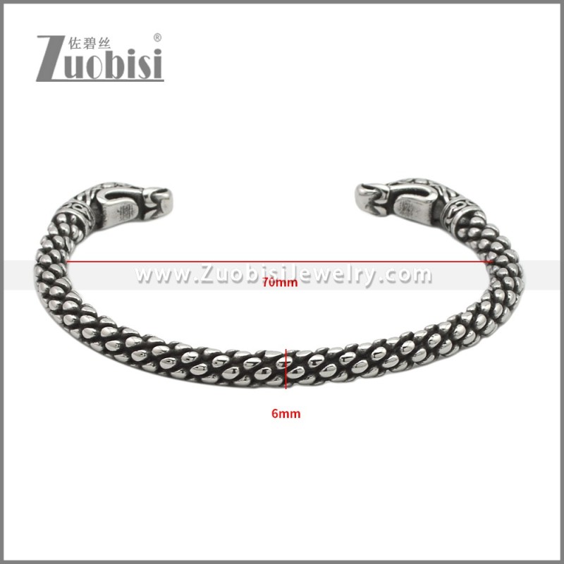 Stainless Steel Bangle b010410SA