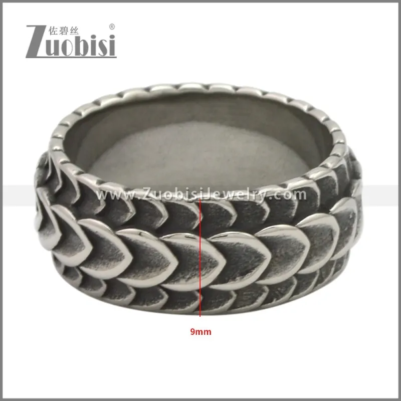 Stainless Steel Ring r009553SA