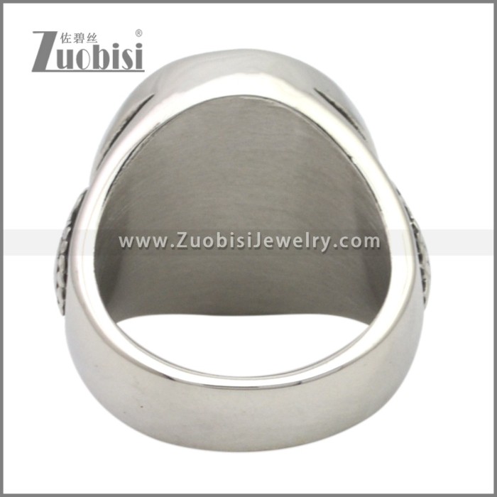 Stainless Steel Prayer Hands Ring r009643SA