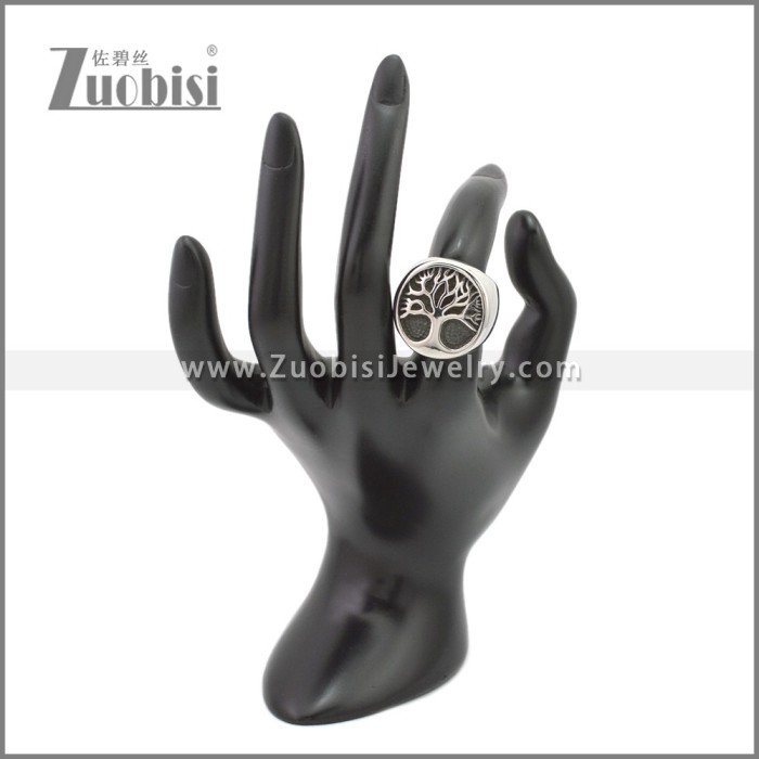 Stainless Steel Ring r009625SA