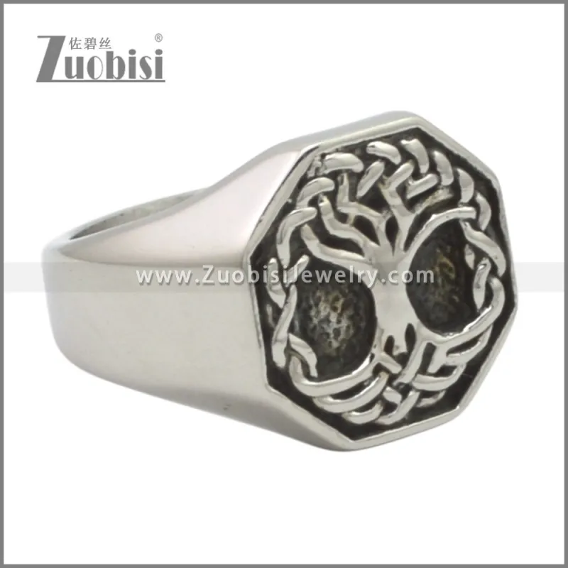 Stainless Steel Ring r009627SA