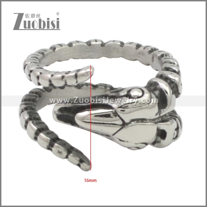 Stainless Steel Ring r009591SA