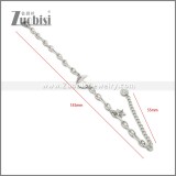 Stainless Steel Bracelet b010418S