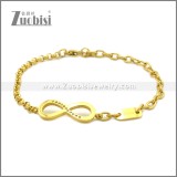 Stainless Steel Bracelet b010414G
