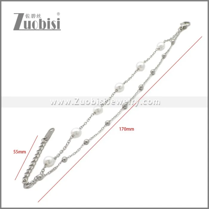 Stainless Steel Bracelet b010413S
