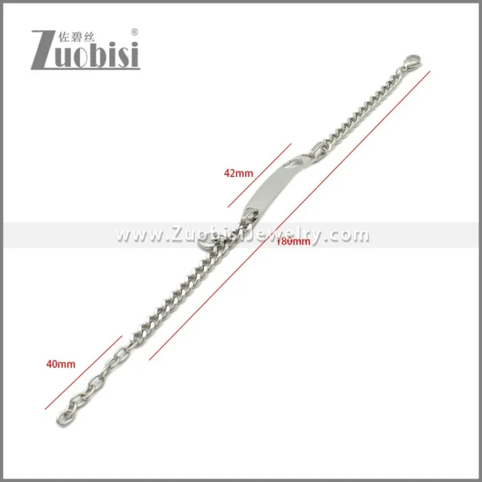 Stainless Steel Bracelet b010411S