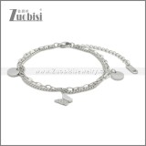 Stainless Steel Butterfly Bracelet for Lady b010419S