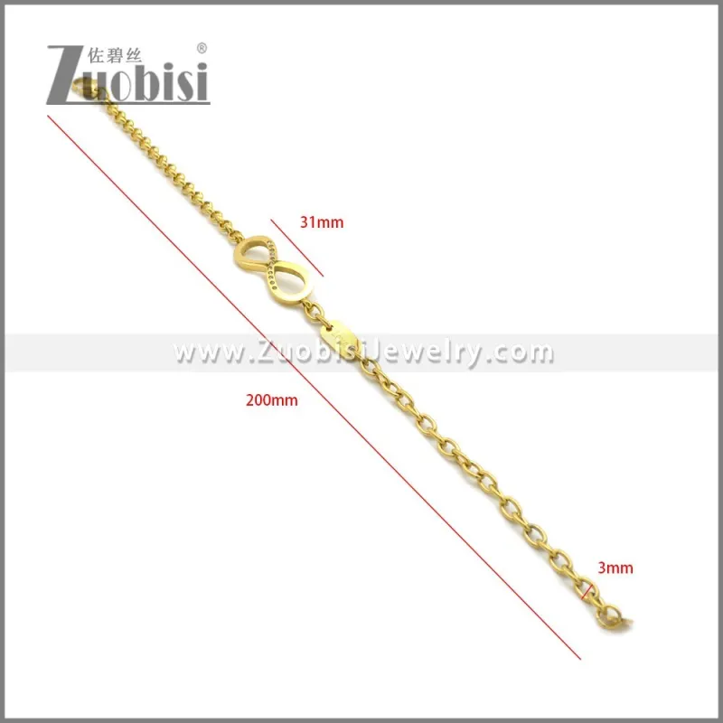 Stainless Steel Bracelet b010414G