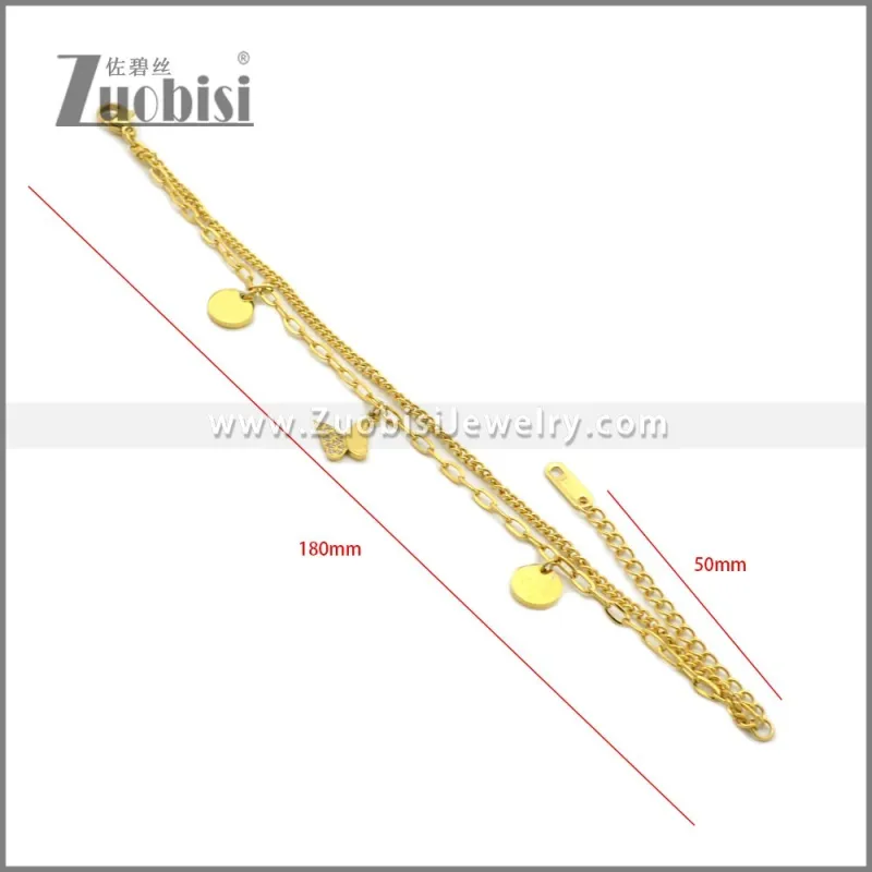 Stainless Steel Bracelet b010419G