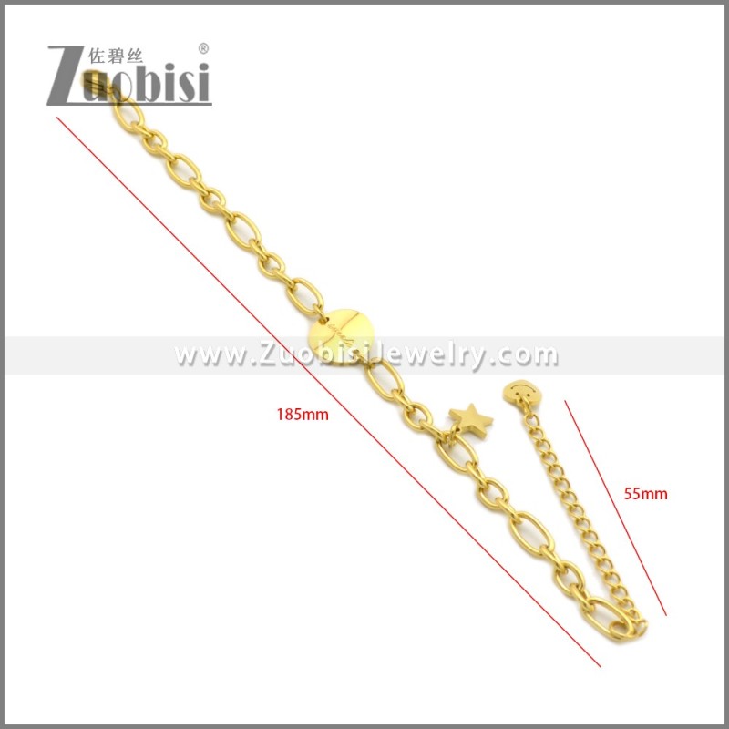 Stainless Steel Bracelet b010418G