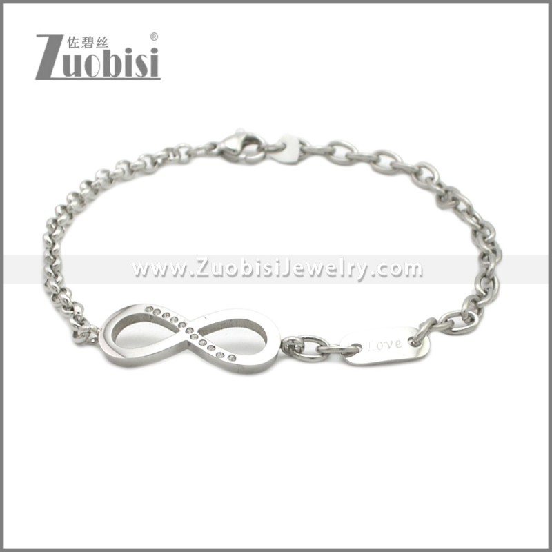 Stainless Steel Bracelet b010414S