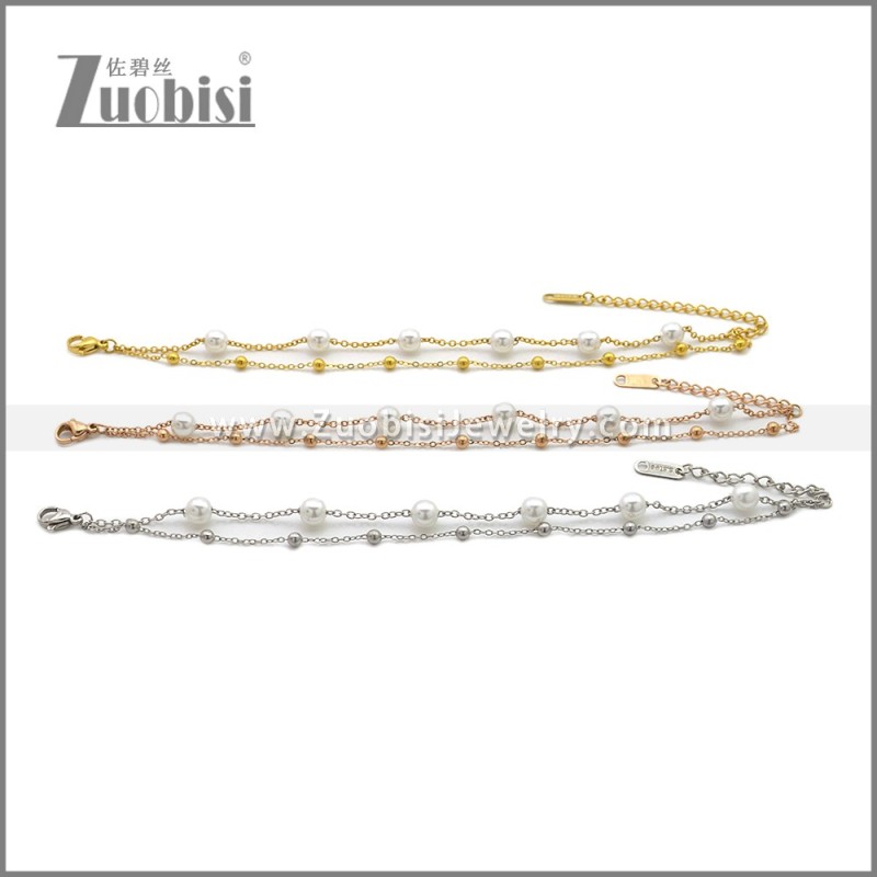 Stainless Steel Bracelet b010413S