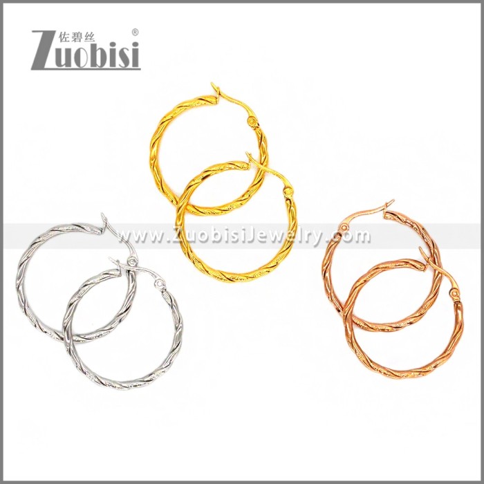Stainless Steel Earring e002294