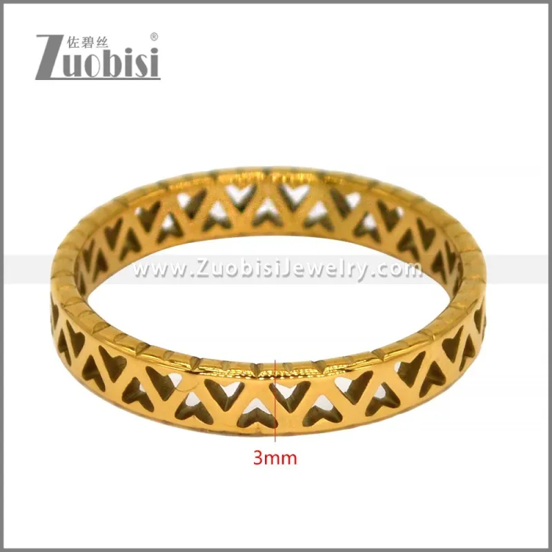 Stainless Steel Ring r009680G