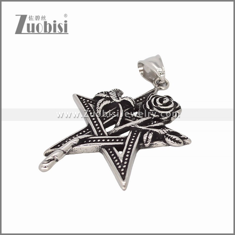 Stainless Steel Pendant p011618