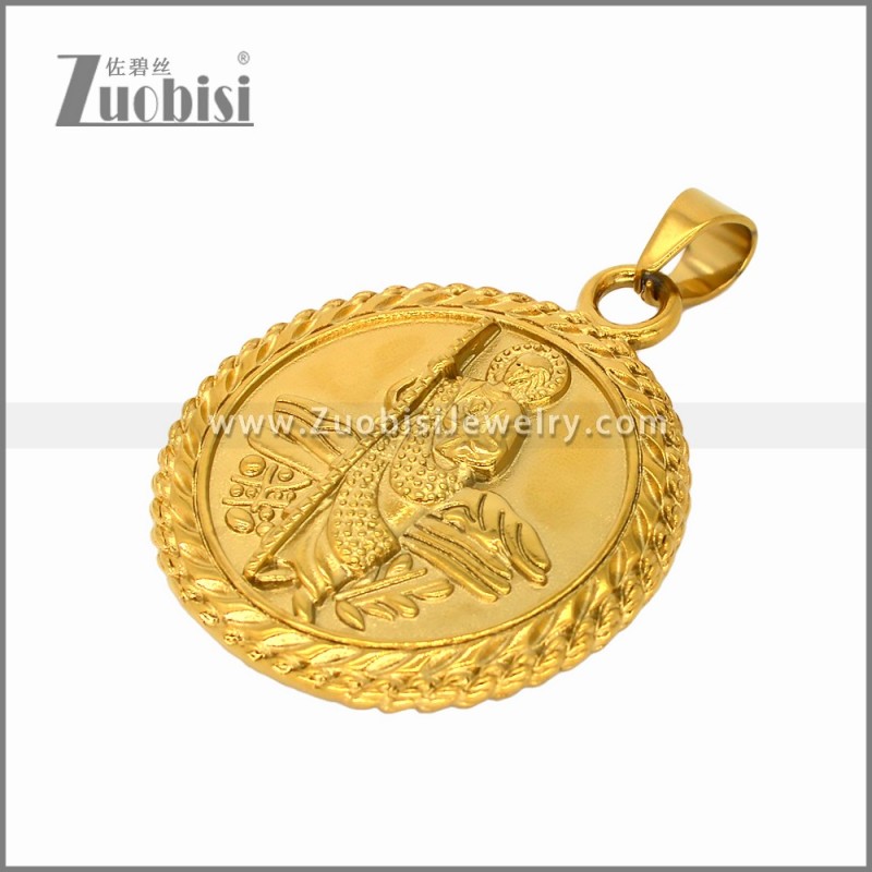 Stainless Steel Pendant p011625G