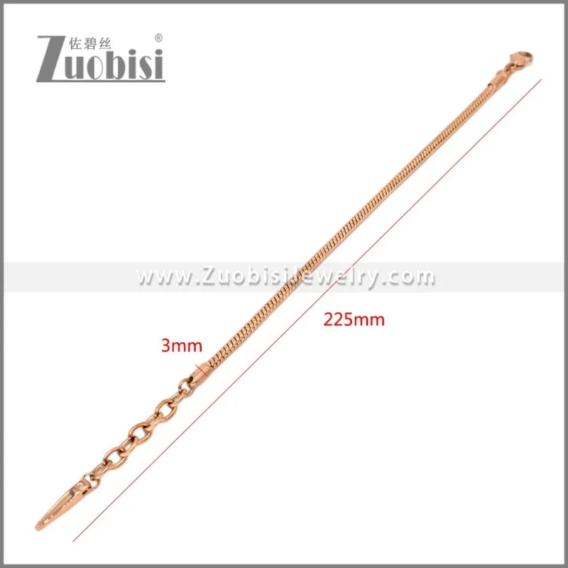 Stainless Steel Bracelet b010439R