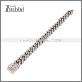 Stainless Steel Bracelet b010443S