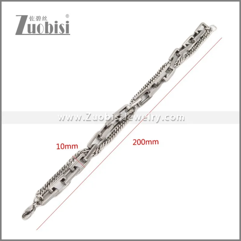 Stainless Steel Bracelet b010440S