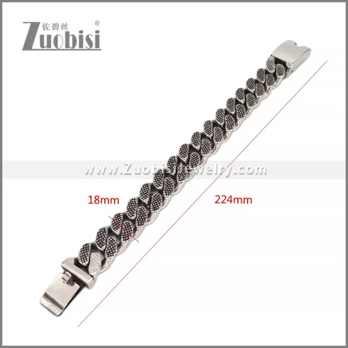 Stainless Steel Bracelet b010465