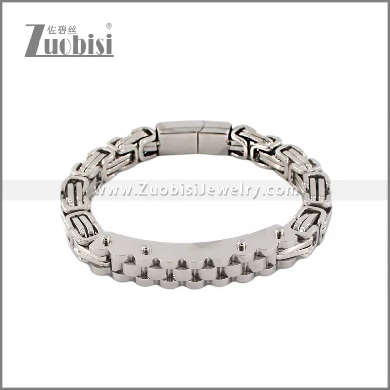 Stainless Steel Bracelet b010446S