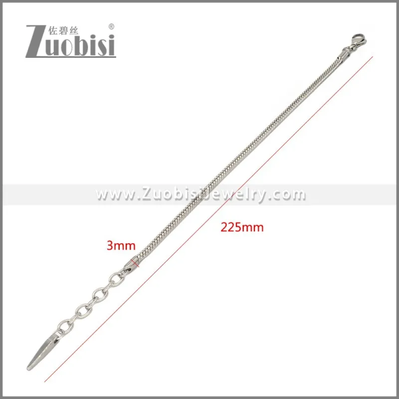 Stainless Steel Bracelet b010439S