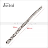Stainless Steel Bracelet b010447S