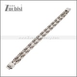 Stainless Steel Bracelet b010442S