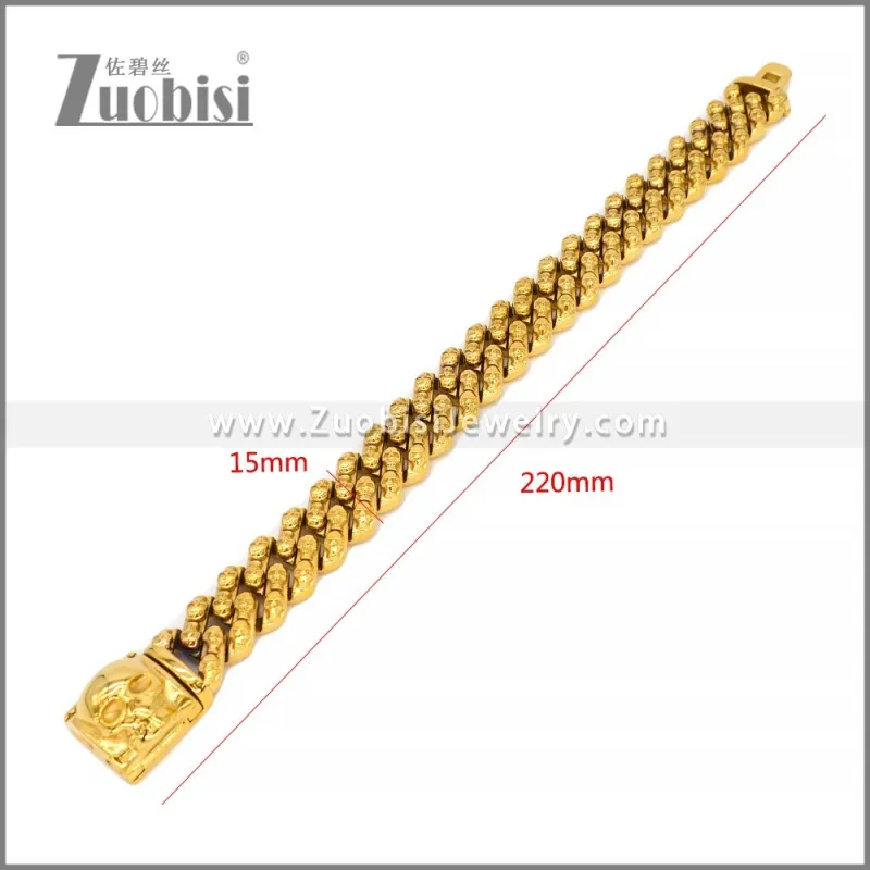 Stainless Steel Bracelet b010443G