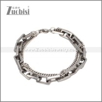 Stainless Steel Bracelet b010440S