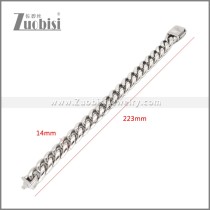 Stainless Steel Bracelets b010486S1
