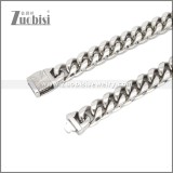 Stainless Steel Necklaces n003408S3