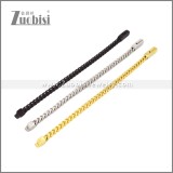 Stainless Steel Bracelets b010482G
