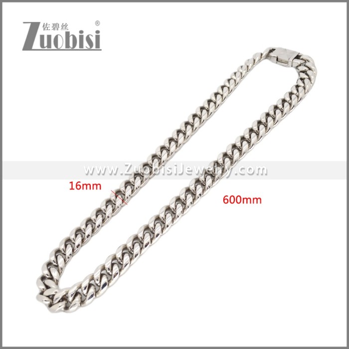 Stainless Steel Necklaces n003409S5