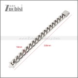 Stainless Steel Bracelets b010488S4