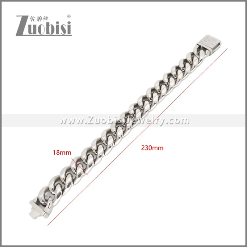 Stainless Steel Bracelets b010488S2