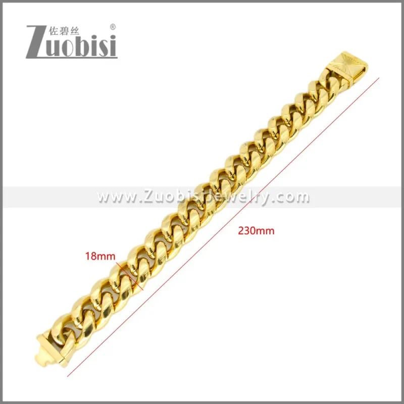 Stainless Steel Bracelets b010490G1