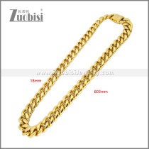 Stainless Steel Necklaces n003412G4