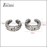 Stainless Steel Earrings e002321