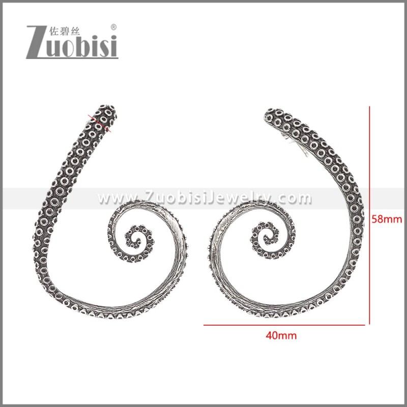 Stainless Steel Earrings e002357