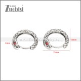 Stainless Steel Earrings e002325