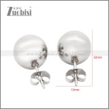 Stainless Steel Earrings e002350
