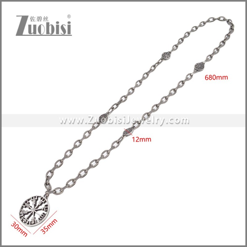 Stainless Steel Necklace n003419