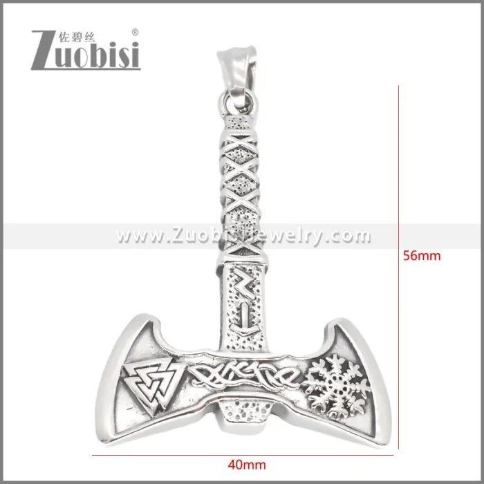 Stainless Steel Pendant p011782