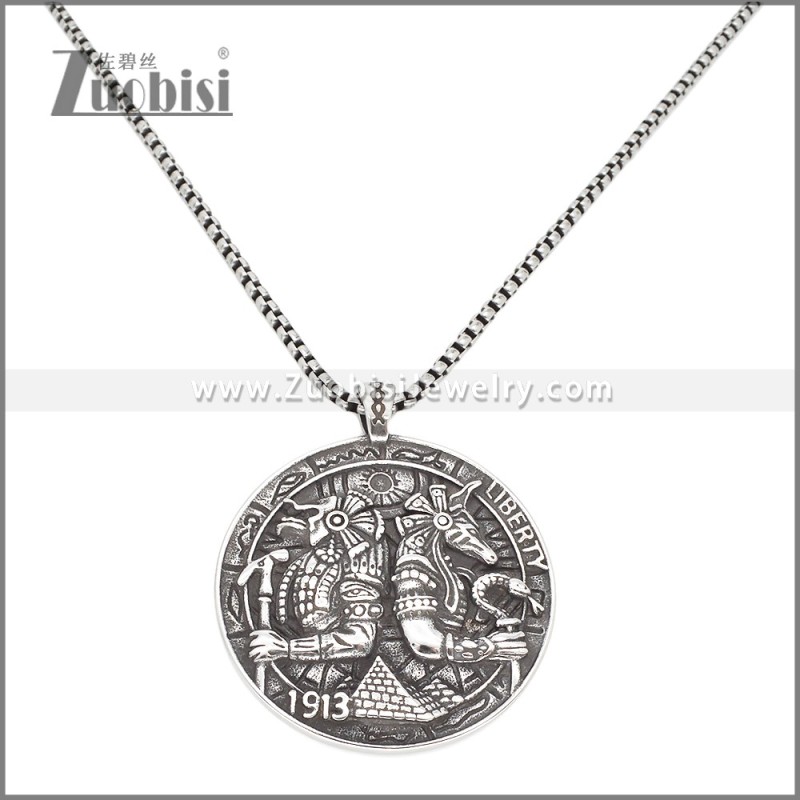 Stainless Steel Pendant p011789