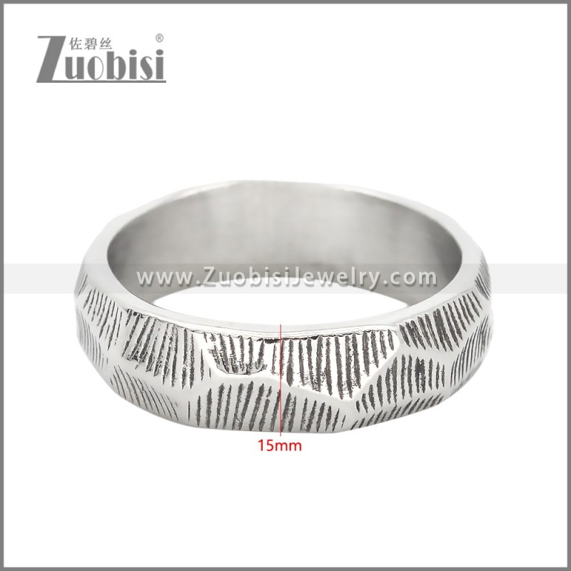 Stainless Steel Ring r009805