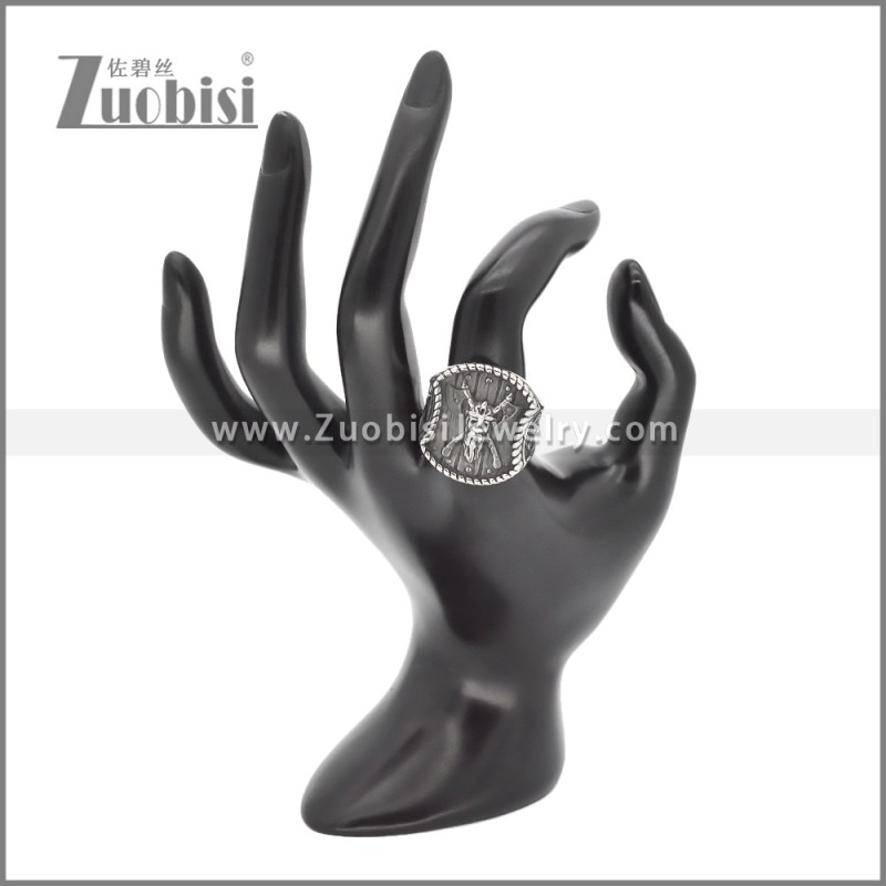 Stainless Steel Ring r009858