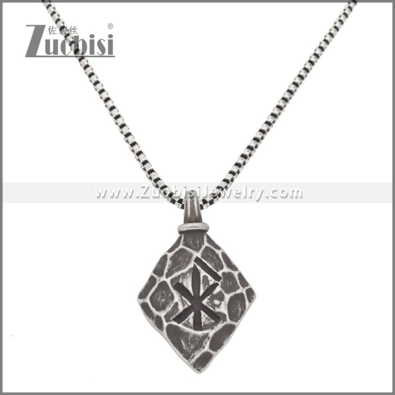 Stainless Steel Pendant p011803