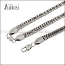 Stainless Steel Bracelet & Necklace Set s003008QH