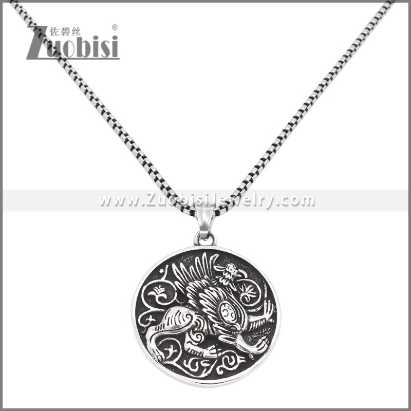Stainless Steel Pendant p011824